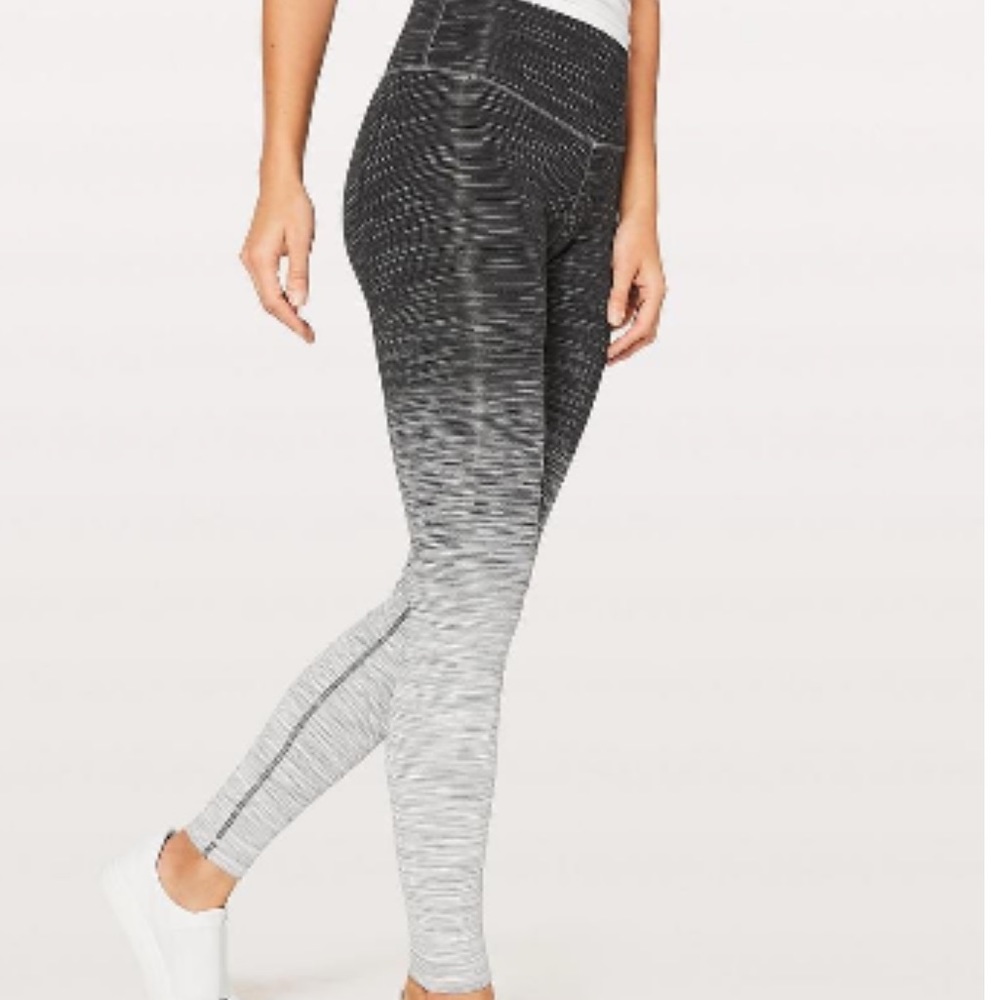 Lululemon Wunder Under High-Rise Ombre Leggings